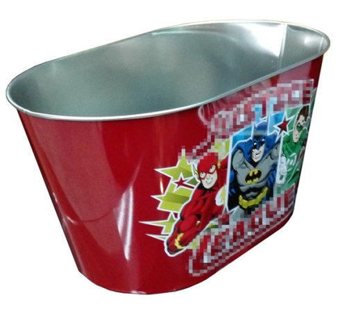 Tin Box of Ice Bucket Packaging Customization