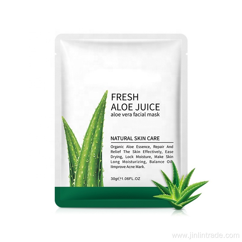 Aloe Vera Extract Hydrating Repair Sheet Facial Mask