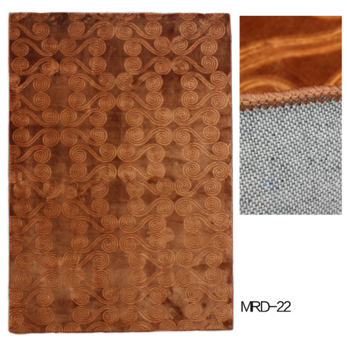 Polyester Wall to Wall Carpet avec gaufrage