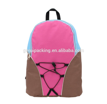 16 oz canvas shool bag for pupils ,durable female backpack ,customized school bag
