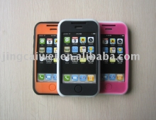 Twin-Color Silicon Case for iPhone