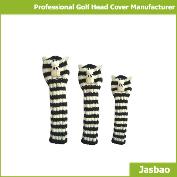 Knitted Head Cover For Cute Golf Head Covers