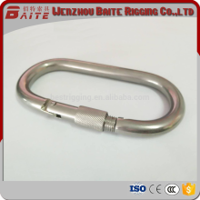 Wenzhou Stainless Steel 304 316 Straight Snap Hook with screw