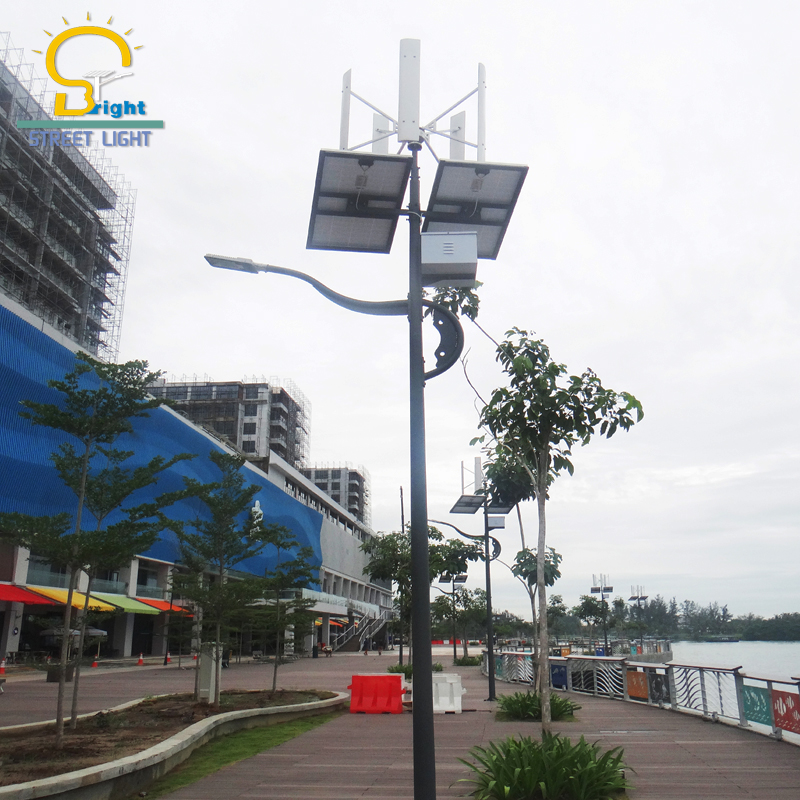 Solar Wind Hybrid Solar Street Light 60W 