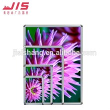 25mm wall mounting poster board snap frame Customize size a0 poster frame aluminium poster snap frame
