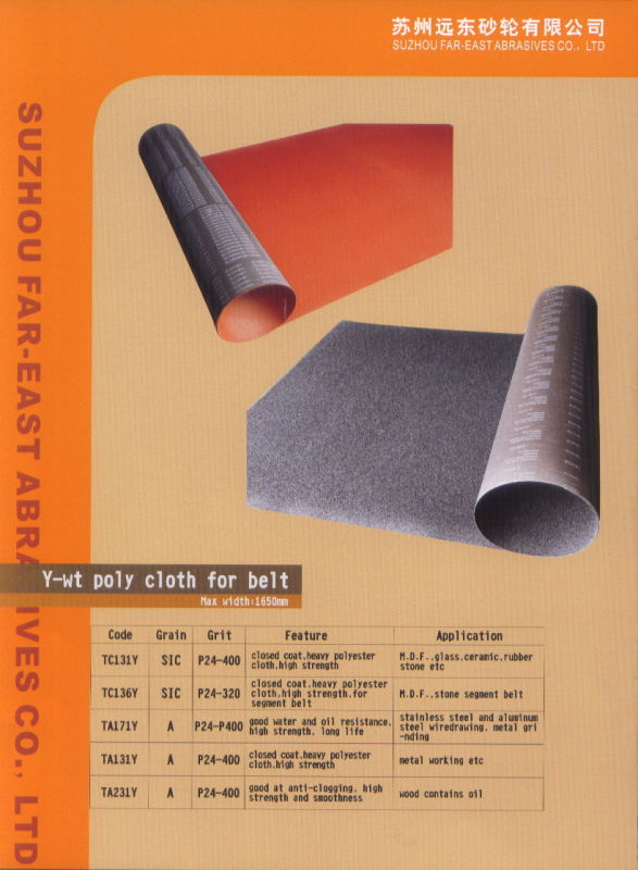 Abrasive Segment Belt/Sanding Belt/Silicon Carbide Abrasive Belt