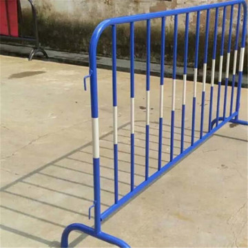 Temporary Steel Road Safety Barricade Crowd Control Barriers