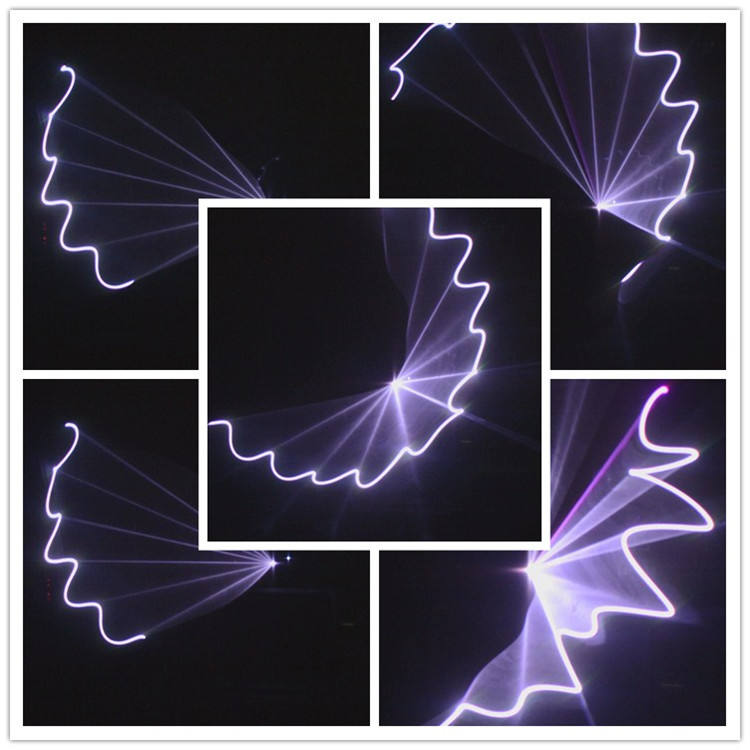Big Dipper Light laser KM002RGB dmx led laser seven stars with time and space tunnel Butterfly dances effect