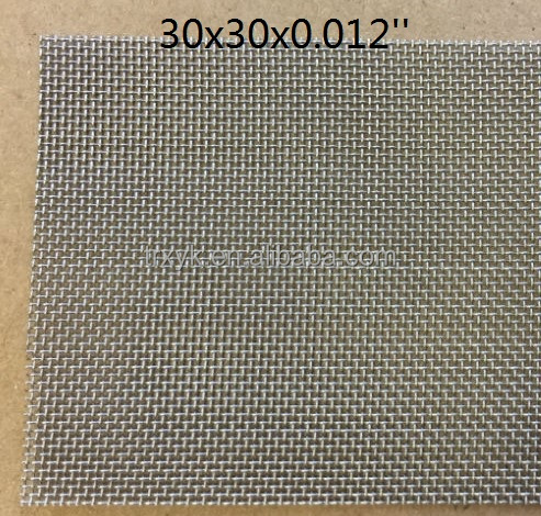 SS304 plain weave wire mesh screen