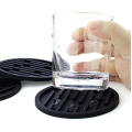 Coasters pour table basse en silicone Coaster