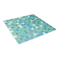 Iridescent Mosaic Mixed Color Backsplash Pool Tiles