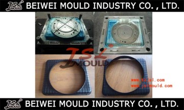 Injection plastic automotive radiator fan shroud mould