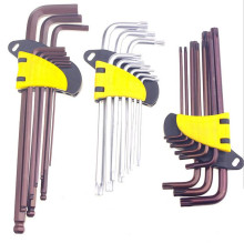 9pcs Hex Key Allen Ball End Wrench Set