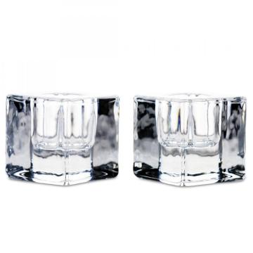 Modern Glass Taper Candle Holders