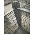 Euro standard foldable metal wire mesh turnover box