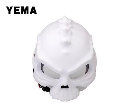 YM-333 skull helmet ABS helmet motorcycle helmet