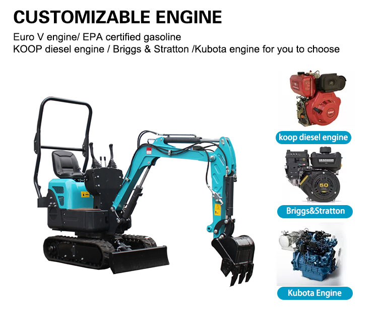 Nm E10pro 1ton Mini Excavator