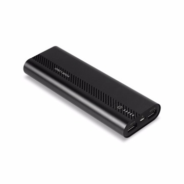 Hi-capacity 13200mah Mobile Power Bank with Big LED Lamp