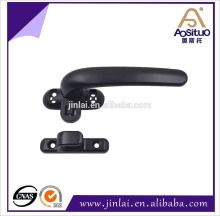 China wholesale universal black window handle door handle, zinc cabinet handle