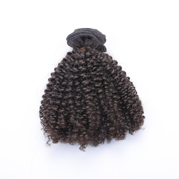 4C virgin mongolian afro kinky curly hair extension