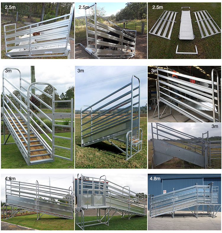 2.1m Length Used Portable Cattle Yard Panel Cattle Fence Panel for Sale