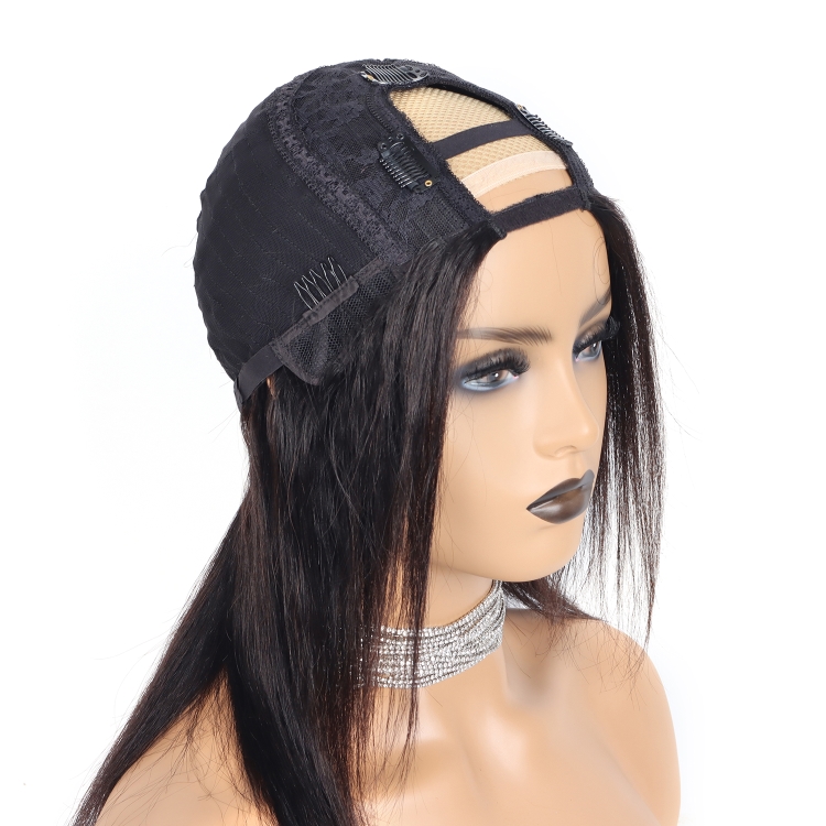 wholesale 100% u part wig human hair glueless wigs brazilian remy u part human hair wig