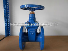 Rubber wedge gate valve