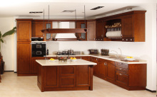 Cheery Door Plywood Carcass Kitchen