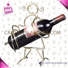 Metal wire wine rack