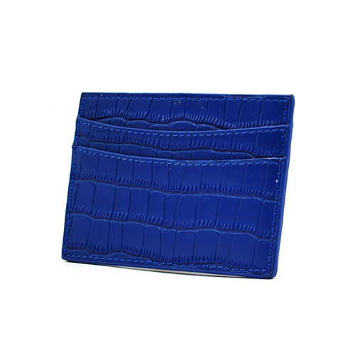 Crocodile Leather Business Credit Card Holder