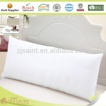 siliconized polyester fiber long pillow wholesale pillow