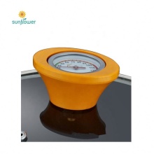 Stainless Steel Kitchen Thermometer: Accurate Fahrenheit Temperature Gauge for Cooking and Pot Measuring Instruments