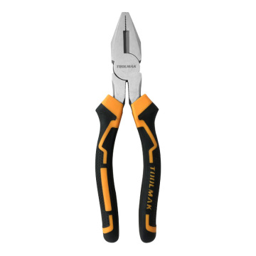 Double color handle combination plier7"