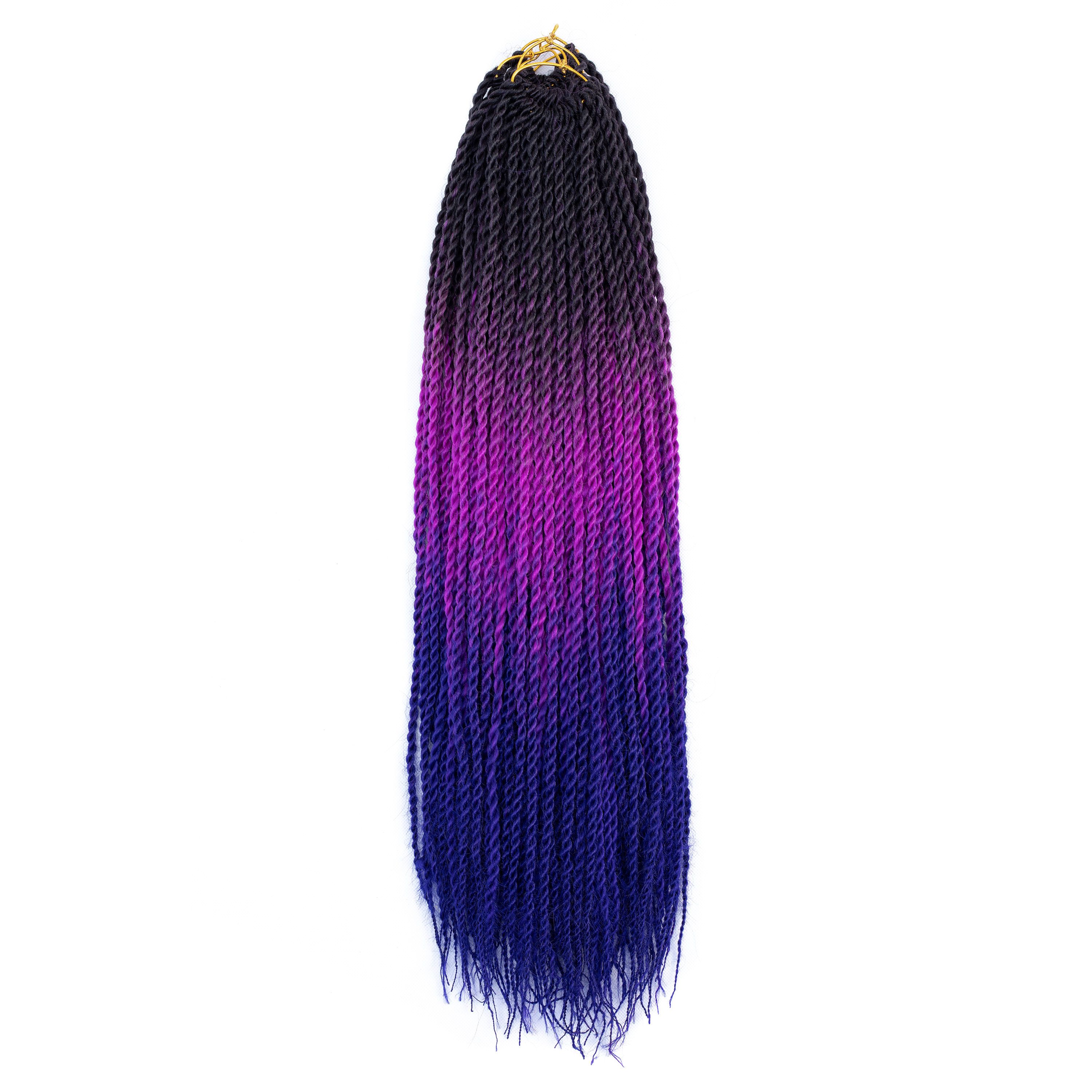 MYZYR 20 Inch Braiding Hair Extensions Jumbo Crochet Braids Synthetic Hair style 100g/Pc Pure Blonde Pink Green