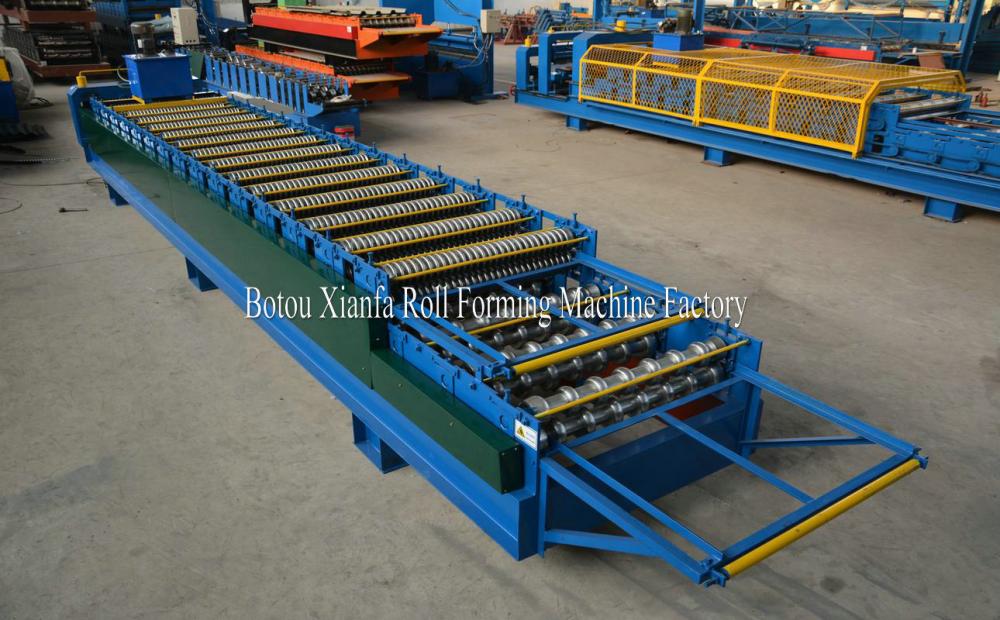 Corrugated Metal Sheet Double Layer Rolling Machine