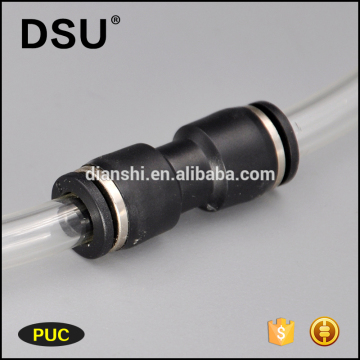 Ningbo factory provide PU Straight Air Pneumatic Connector/Plastic Joints/ Pneumatic Fittings