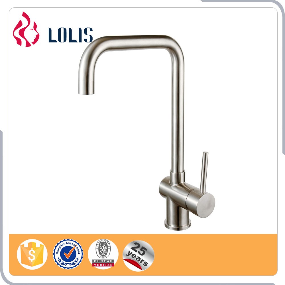 YL-30005 China supplier stainless steel single lever faucet mixer for kitchen