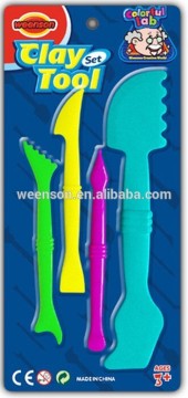 Plastic play dough tools for kids