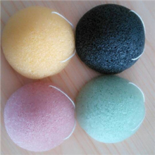 Original Pure 100% Natural Cleansing Green Tea and Bamboo Charcol Konjac Sponge