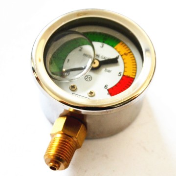 high quality stainless steel pressure gauge glycerin filled pressure gauge pressure gauge with alarm