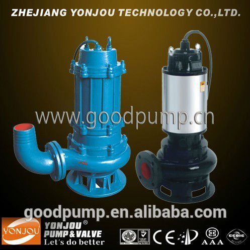 Non-clogging Sewage Pump