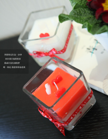 Glass candles Gift Candle Holiday Candles