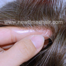 Indian hair super thin skin hair system