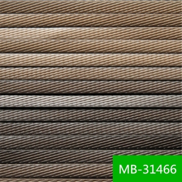 All-weather Hand Woven Plastic Rattan Roof Underlay (MB-31466)