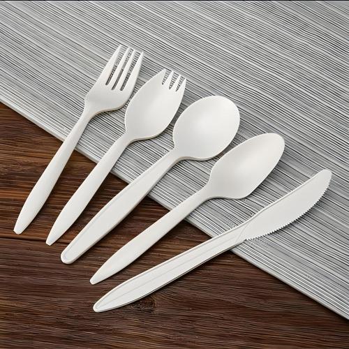 3G perangkat makan plastik sekali pakai ps cutlery set