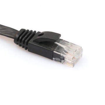 Conector RJ45 de cable Ethernet de diseño plano Cat6