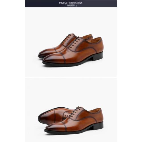 Classical Cap toe dress shoes