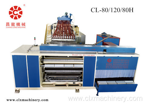 High Capacity Machinery Stretch Film Roll Making Machine