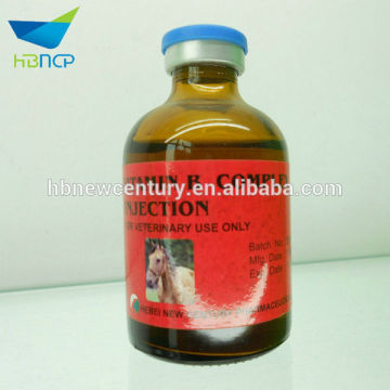 Vitamin B Complex injectable solution for Animal use