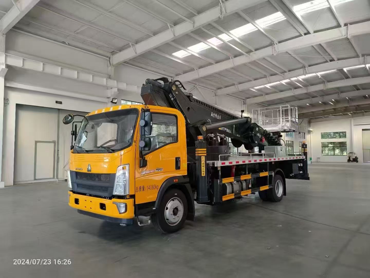Мобильный подъемник с гидравлическим подъемником Mobile Aerial Lift Hydraulic Work Truck